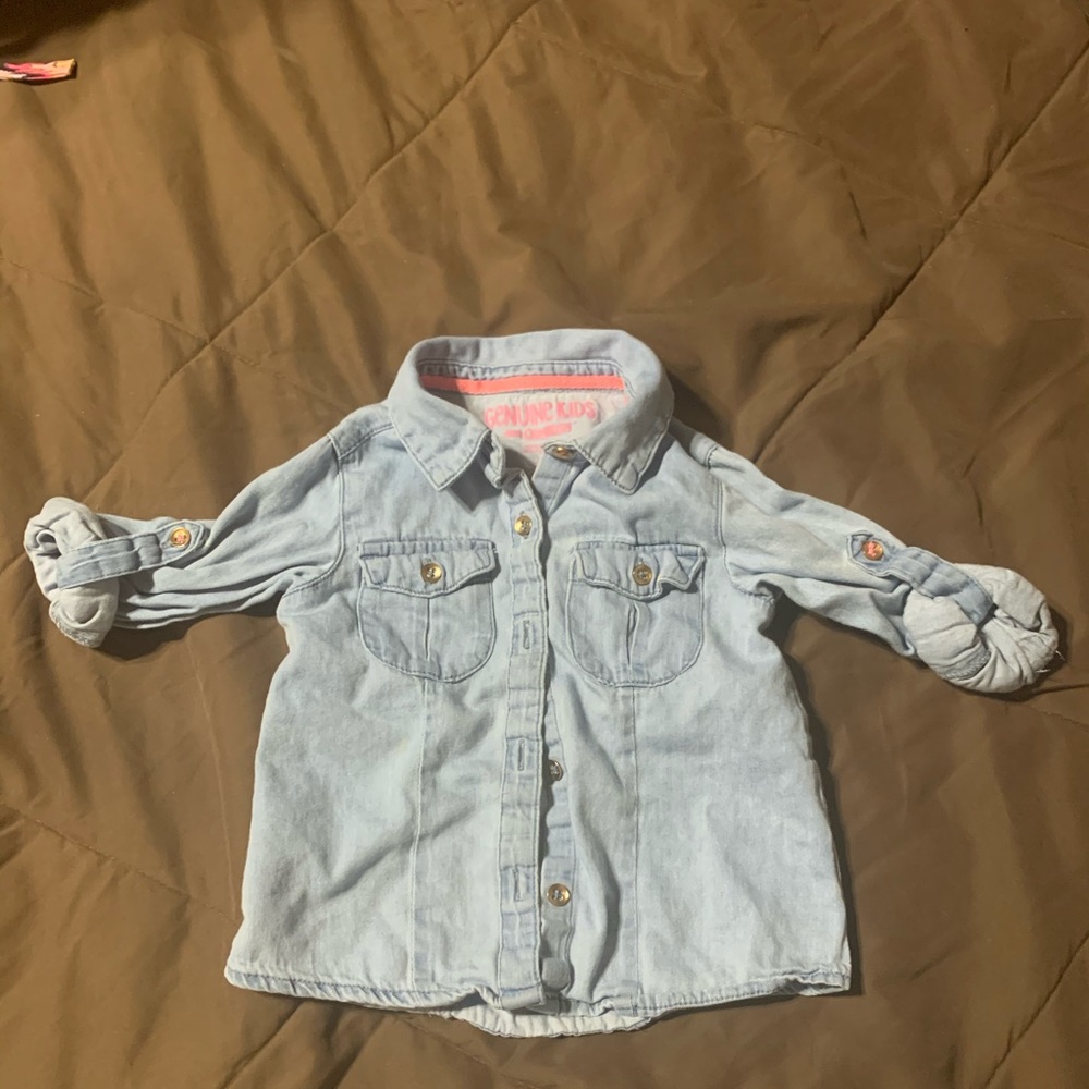 Jean Button Shirt